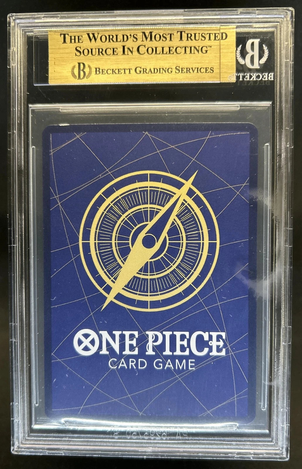 Monkey D. Luffy Gear 4 — Manga Art Secret Rare OP11-118, BGS 9.5